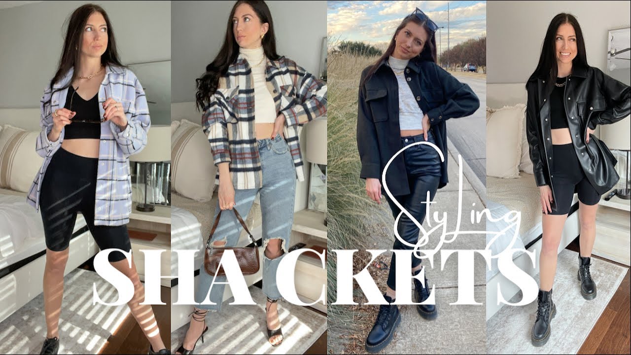 MY SHIRT JACKET *SHACKET*  COLLECTION AND HOW I STYLE THEM! | Lauren Rose