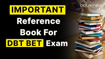 DBT BET Exam Reference Books - Complete List | UNIT Wise DBT Exam Books List