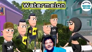 Download Lagu Watermelon Perok Pobin \u0026  Yamena  || Reaction by Bangging OfficiaI || Adi Entertainment || MP3