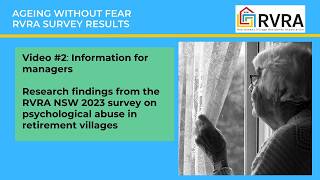 Webinar-RVRA Ageing Without Fear Survey Report 2023 - MANAGERS