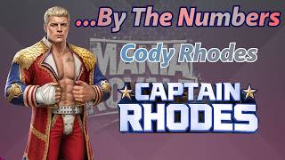 Cody Rhodes - Captain Rhodes ...By The Numbers :: WWE Champions