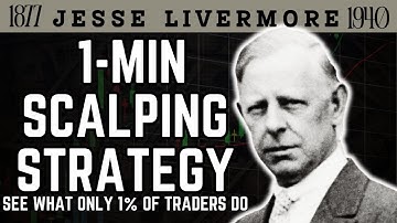1 Minute Time Frame Scalping Trading Strategy That Works Perfectly - Jesse Livermore