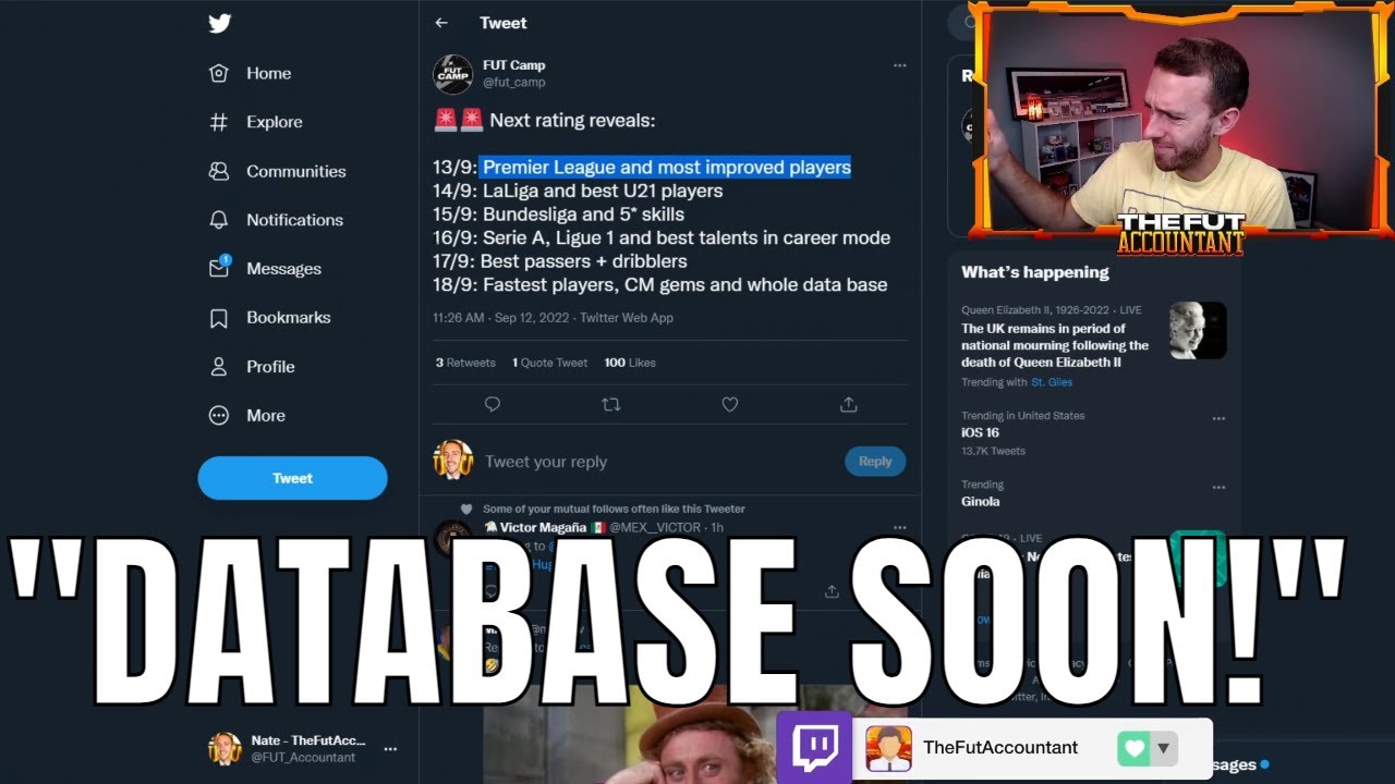 LEAKED FIFA 23 Ratings Schedule