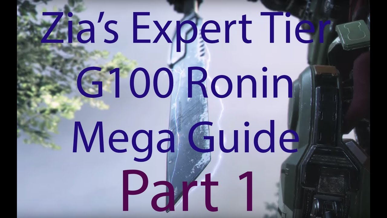 Ronin Expert Tier Mega Tutorial (Part 1/2)