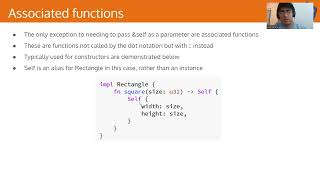 Structs in Rust - CS 128 Honors Lecture 8