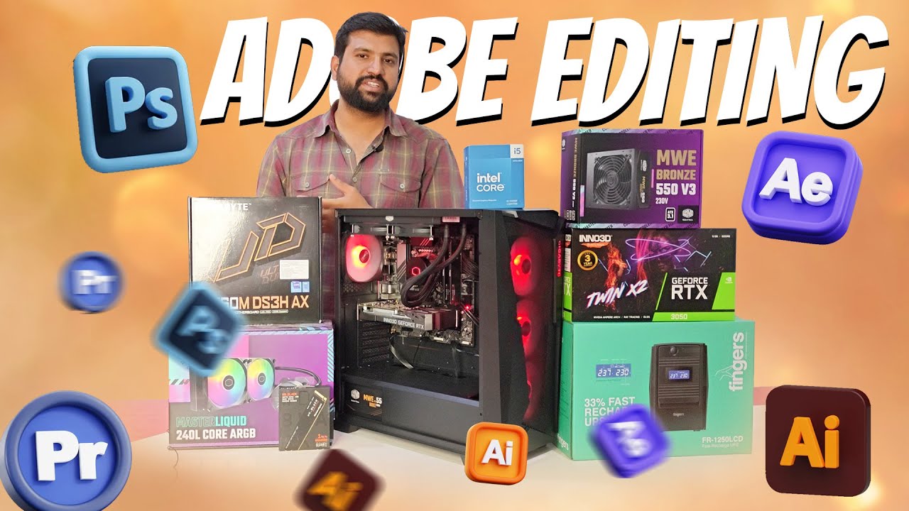 PC For Adobe Photoshop CC & Adobe Lightroom | Photo Editing PC Build | PC Build Video in Tamil 2025