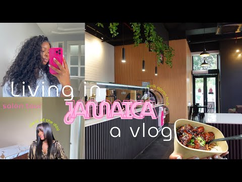 LIVING IN JAMAICA AFTER 7 YEARS |WE WENT TO PA HUB| SALON TOUR & A TYPICAL WORK DAY | A DAILY VLOG