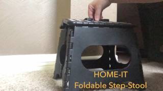 My demonstration of the HOME-IT Foldable Step Stool. Get @Amazon http://amzn.to/2b5CeOS (made with #spliceapp - http://get.