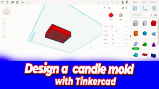 How to Create a Bunny Mold for Easter with Tinkercad to make a candle |  Perfect for 3D Printing!