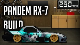 Pixel Car Racer | 290 MPH Pandem Widebody RX-7 | Mazda RX-7 FD3S Build
