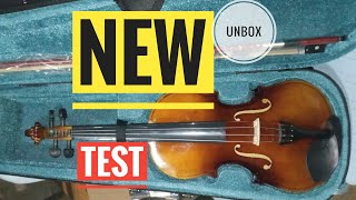 Unboxing and Testing Violin SN155 တယောအသစ် စမ်းမယ် Count Your Blessing screenshot 5