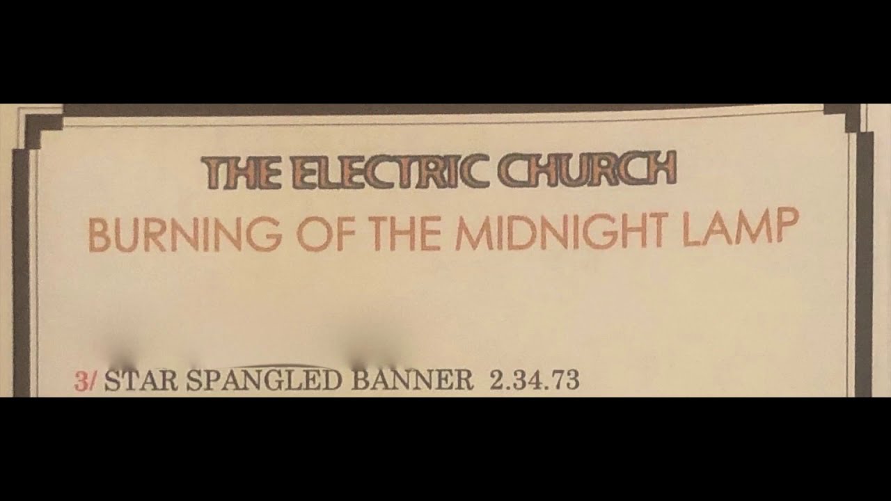 Darrell Petersen - Cowes Australia - The Electric Church - Star Spangled Banner