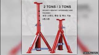 Folding telescopic jack security bracket Auto repair tools 2 Tons 2536cm 3 Tons 2745cm Height incre
