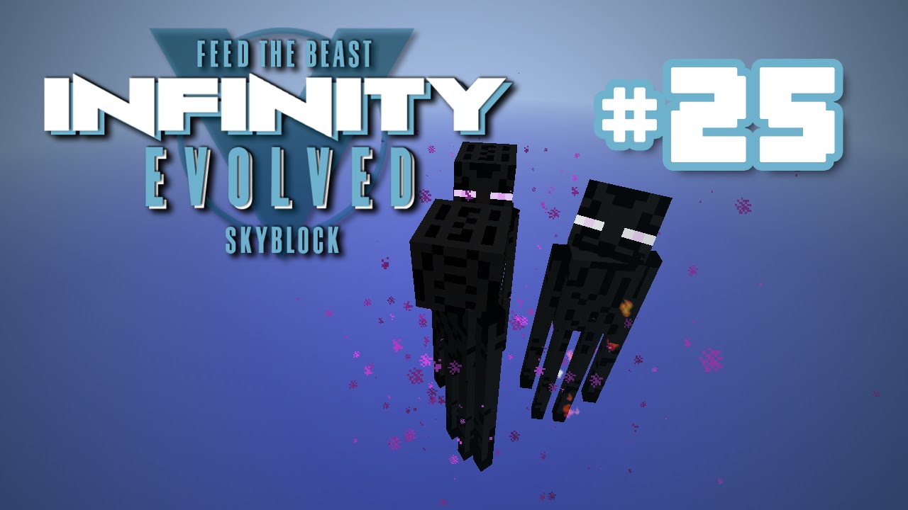 FTB Infinity Skyblock - Ep 25 - Enderman Farm