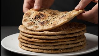 Nur Hafer! Kein Mehl – Gesundes Haferflocken-Fladenbrot zur Gewichtsreduktion