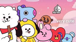 BT21 album animation