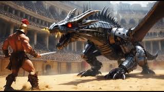 Gladiator Showdown - Mechanical Dragon Arena