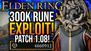 Elden Ring - 300K Runes in 30s! PATCH 1.08! BEST Rune Glitch! NEW! Update! Early Game! No AFK Farm!