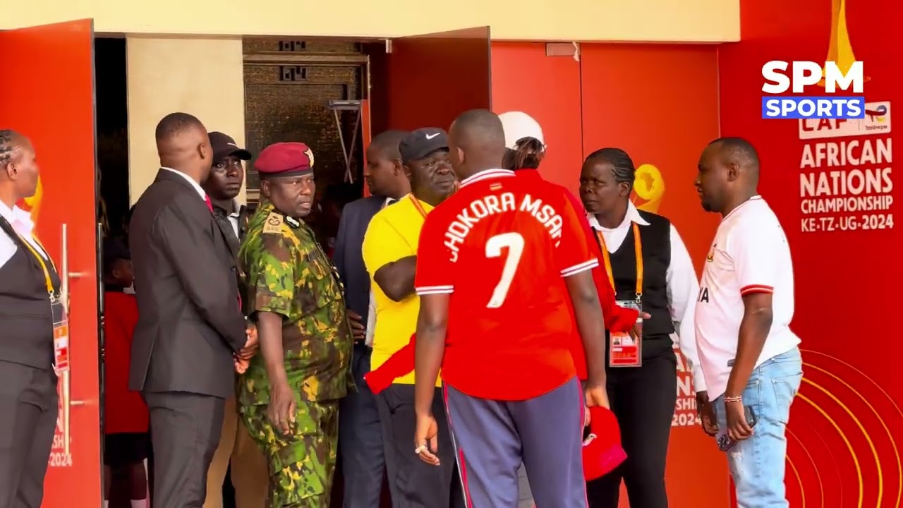 SENATOR KAREN NYAMU ARRIVES AT KASARANI STADIUM FOR CHAN 2024 MATCH KENYA VS DRC CONGO