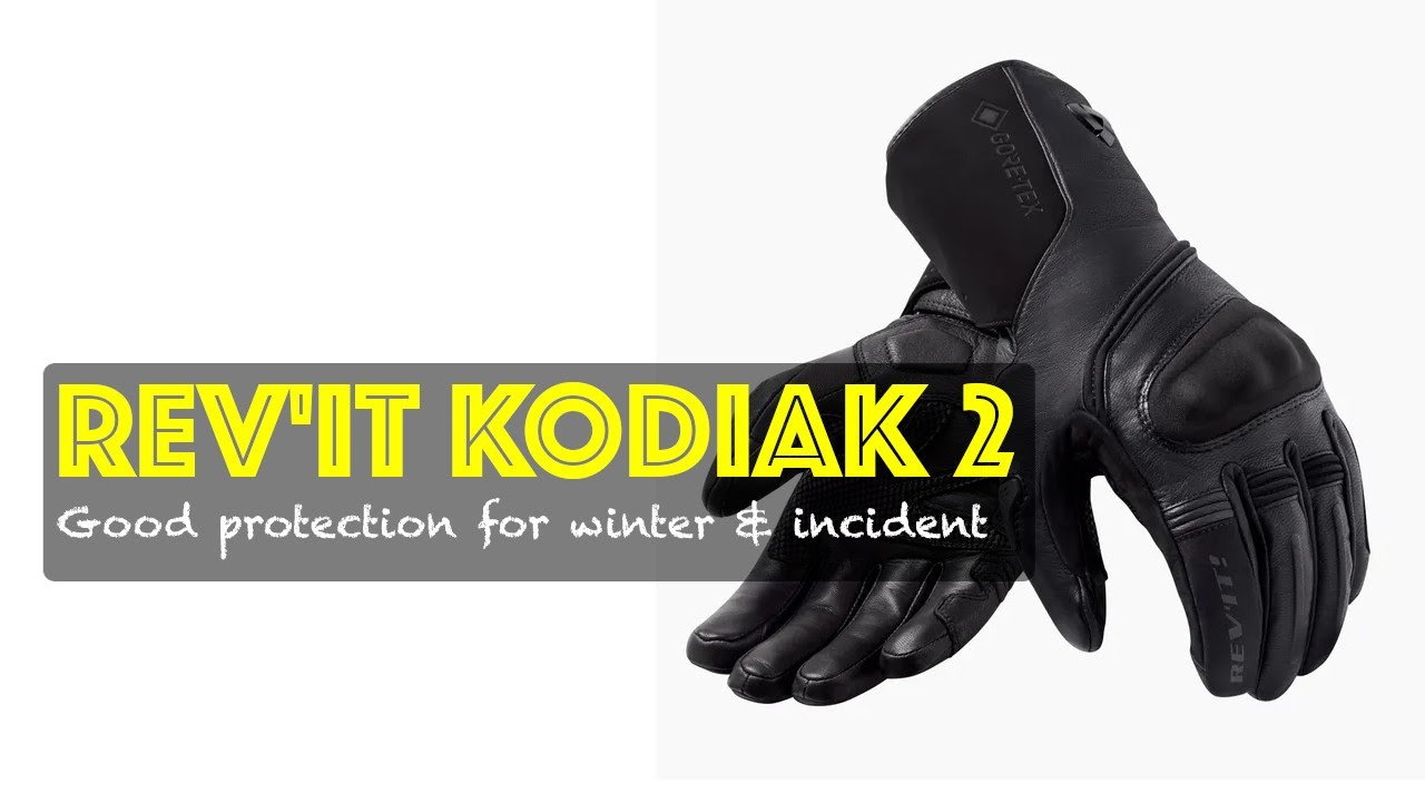 Rev'it Kodiak 2 gloves - their top winter gloves get better! - YouTube