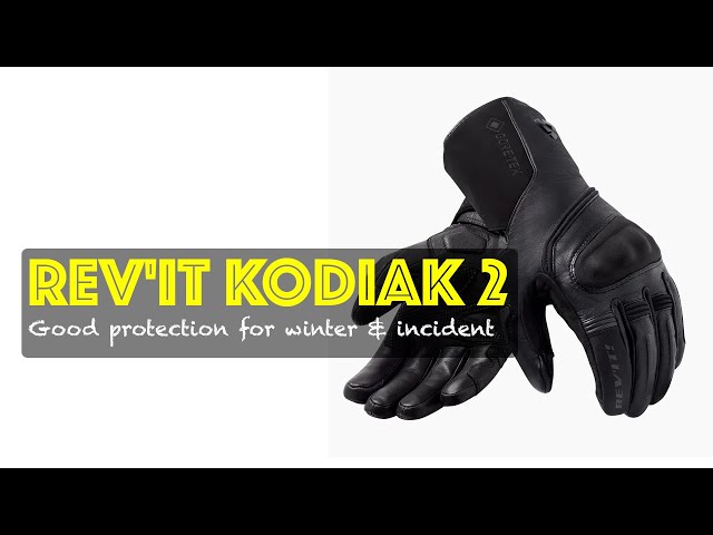 Rev'it Kodiak 2 gloves - their top winter gloves get better! - YouTube