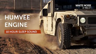 Humvee Engine Idle Sleep Sound - 10 Hours - Black Screen