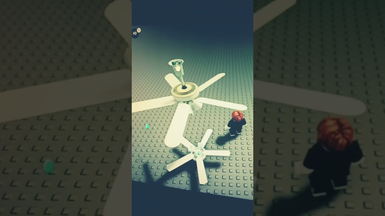 oh no ceiling fan fall down with another ceiling fan at the floor