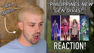 PHILIPPINES NEW GEN DIVAS?! // ELHA, JANINE, SHEENA, & ZEPHANIE REACTION // LIVE @ ASAP