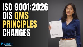 Have the QMS Principles changed in the ISO 9001:2026 DIS versus ISO 9001:2015?