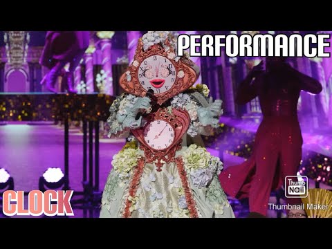 Clock Performs "Get On Your Feet" By Gloria Estefan | Masked Singer | S11 E10