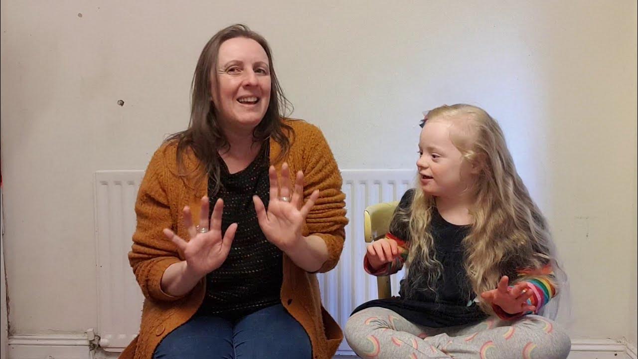 Makaton Sign of the Week The Letter F YouTube