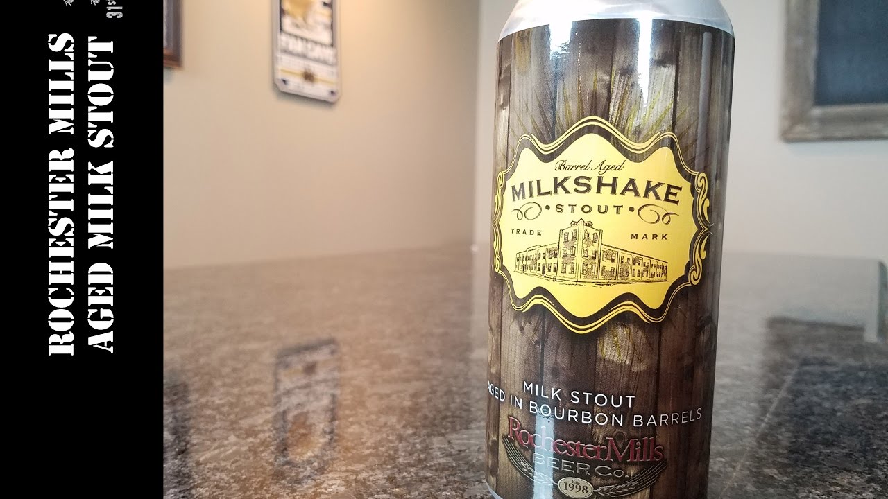 Rochester Mills 12 Days of Milkshake Stout Milk Stout Aged Beer Review 2016