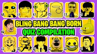 Guess The Meme Bling Bang Bang Bang Born In Different Version Compilation