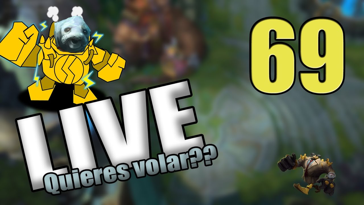 Live EP 69 (Modo URF) - Blitzcrank AP - Le cuesta pero acaba tirando esto!