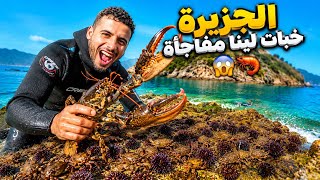 دوزنا نهار في الجزيرة🌊… موجة قوية فاجأتنا 😱 شوفو اغرب حصيلة صيدنا 🥶🦞🐟