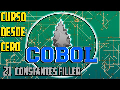 CONSTANTES FILLER  - Curso COBOL desde cero - Capítulo 21