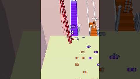 Bridge Race All Levels Gameplay Android,ios Level 961 #shorts