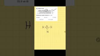 Karbon kimyasına giriş Lewis yapısı #kimya #tyt #ayt #shorts