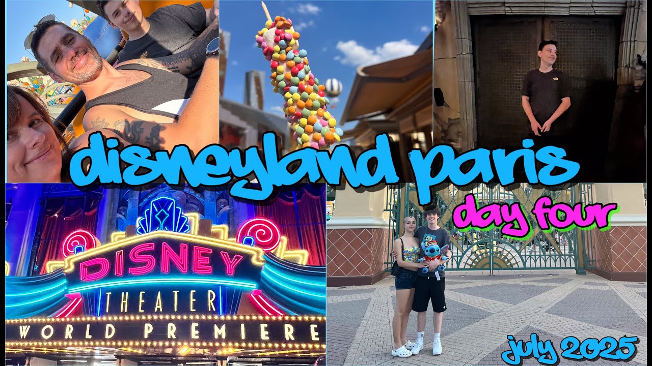 DISNEYLAND PARIS | Day 4 | STUDIOS PARK & is Tales of Magic better down Main Street? |  Jul 2025
