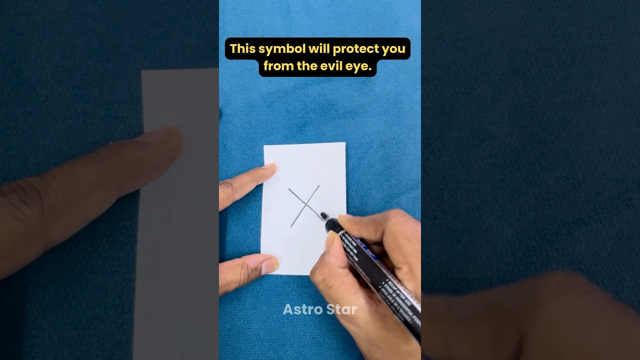 This symbol will protect you from the evil eye.