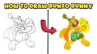 How to Draw Bunzo Bunny from Poppy Playtime – Game Charac...
