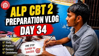 DAY 34 of 45 Days ALP CBT 2 PREPARATION || ALP vlog|| students life vlog