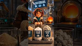 How is Glass Made? | How Millions of Tons of Glass Are Made from Sand | #shorts