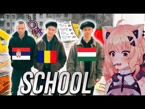 SquChan Reacts To Balkan Schools Were Different By Living Ironically in Europe