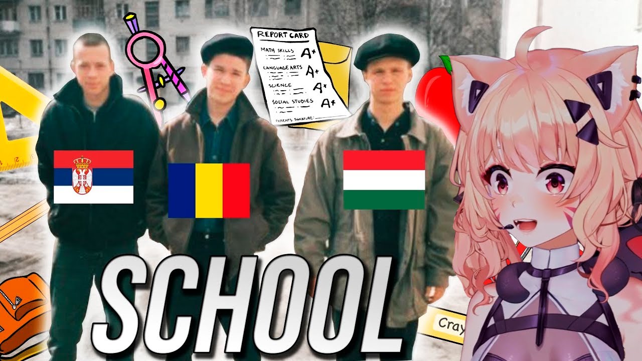 SquChan Reacts To Balkan Schools Were Different By Living Ironically in Europe