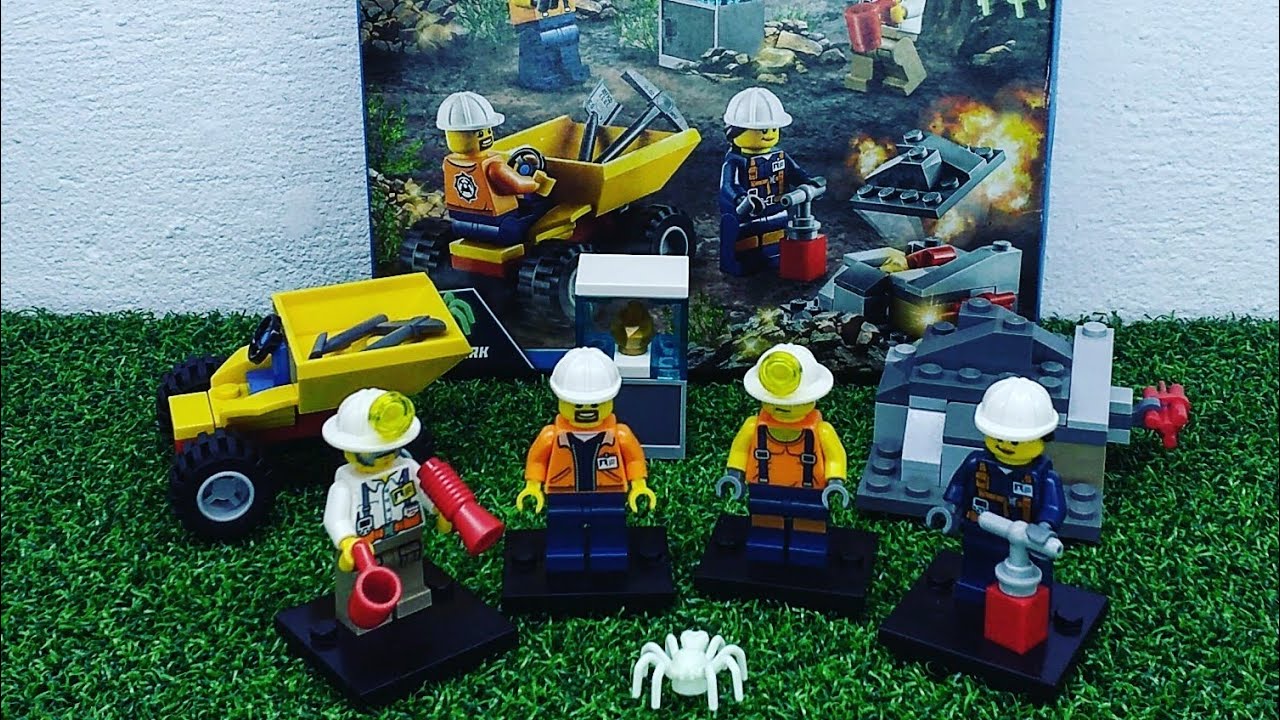 Обзор LEGO CITY 60184 Бригада шахтёров.