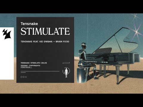 Tensnake feat. Kid Enigma - Brain Food (Official Visualizer)