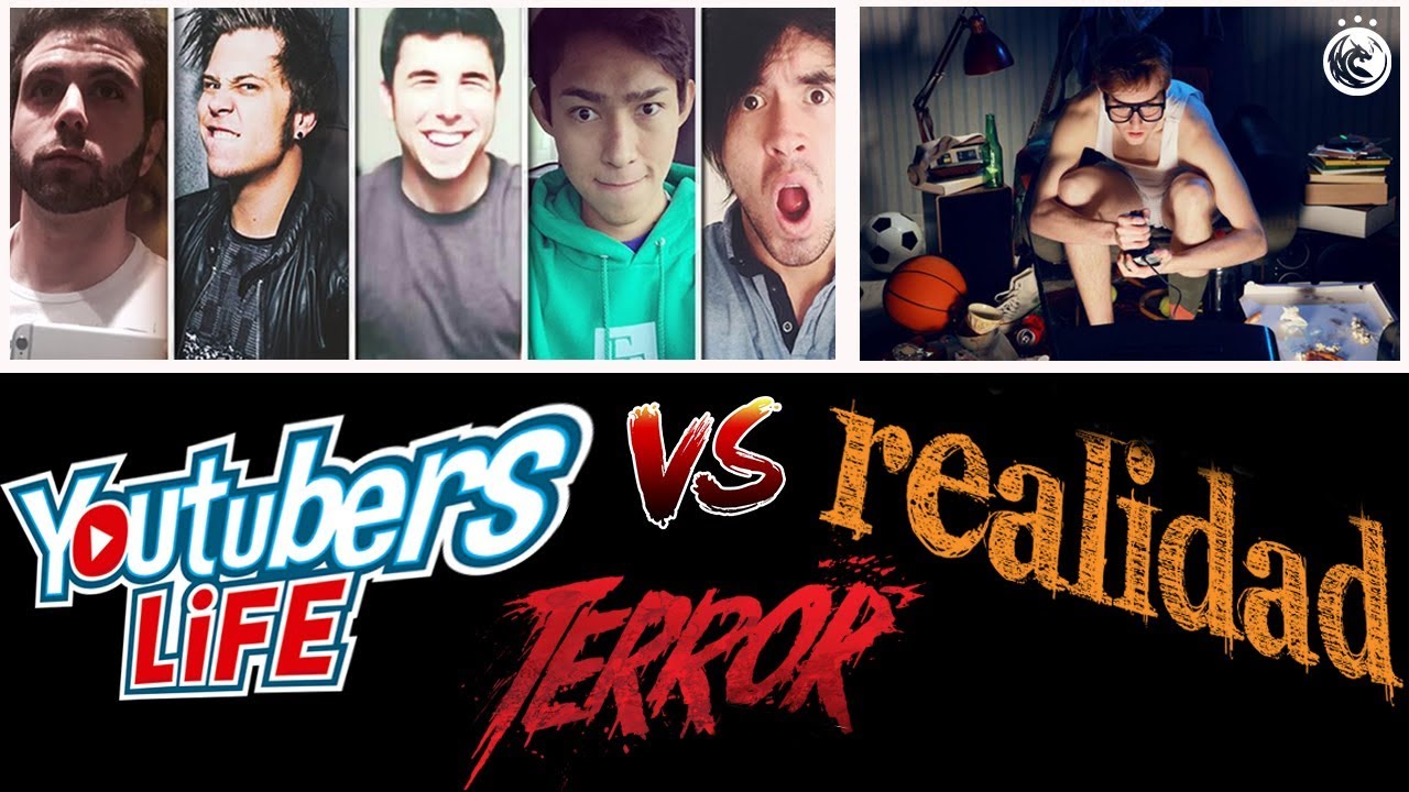 YOUTUBERS VS REALIDAD en JUEGOS DE TERROR [THOERTS]