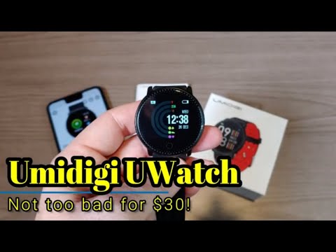 Umidigi UWatch - Fitness tracker and smartwatch for only $30!