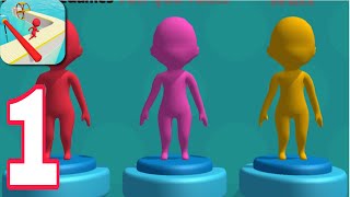 Fun Race 3D - Gameplay Walkthrough Part 1 - Racing players (iOS, Android) screenshot 4